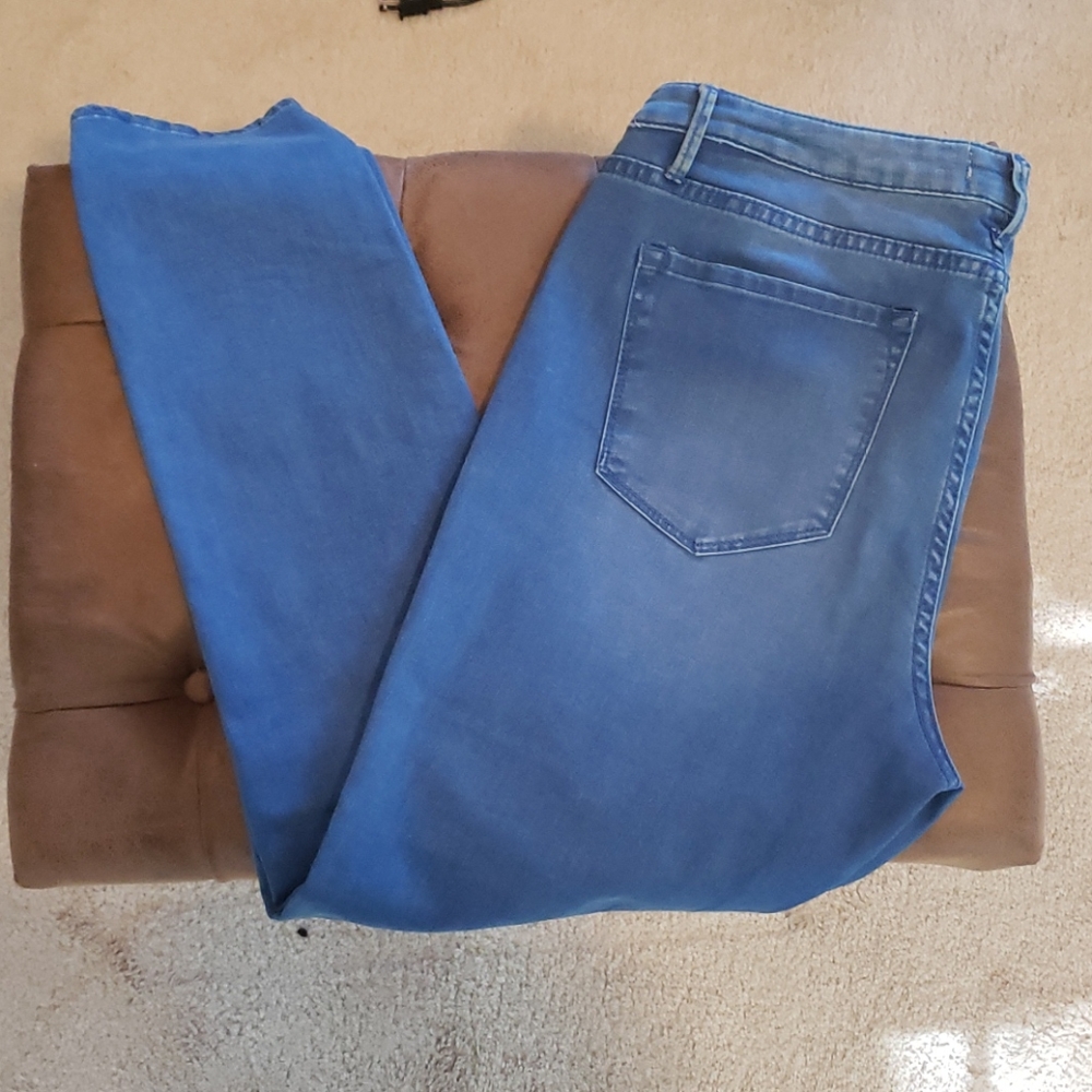 Like New Rachel Roy Blue Skinny Jeans